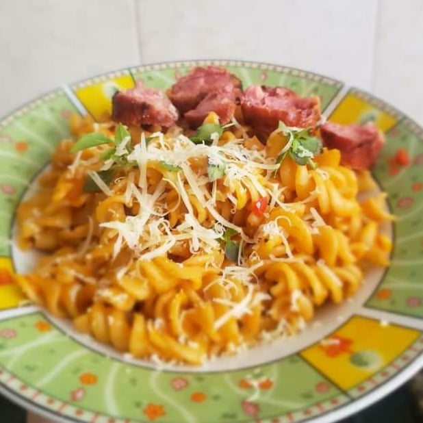 Photo of the easy pasta – recipe of easy pasta on DeliRec