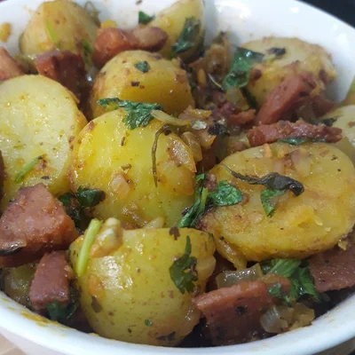 Recipe of Pepperoni potato on the DeliRec recipe website