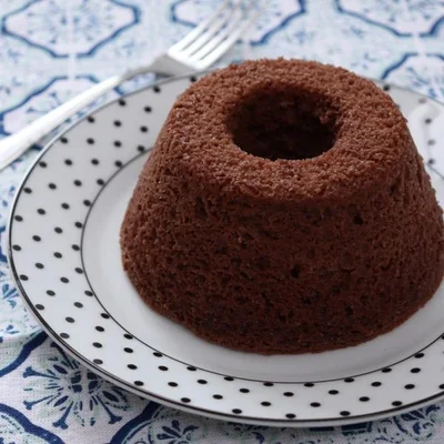 Receita de Mini bolo de chocolate no site de receitas DeliRec