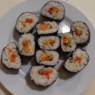 Recipe of Vegan Sushi on the DeliRec recipe website