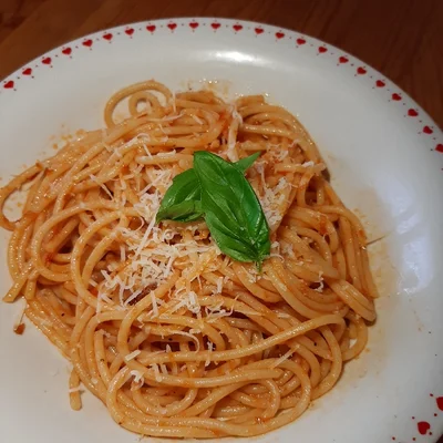 Spaghetti all’Amatriciana Rezept auf der DeliRec-Rezept-Website