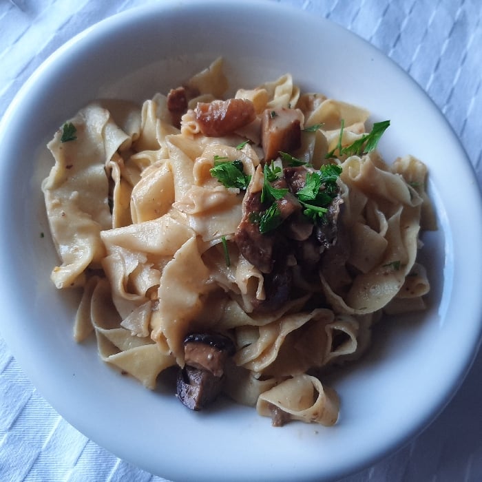 Photo of the Pappardelle ai funghi Porcini – recipe of Pappardelle ai funghi Porcini on DeliRec