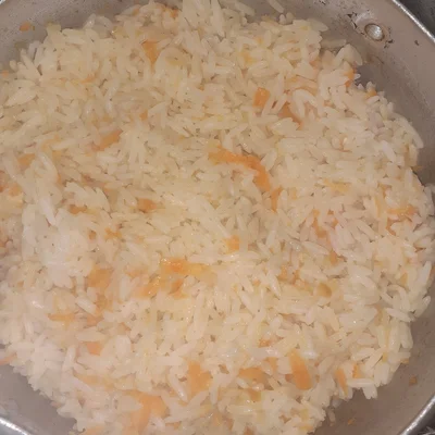 Receta de arroz salteado en el sitio web de recetas de DeliRec