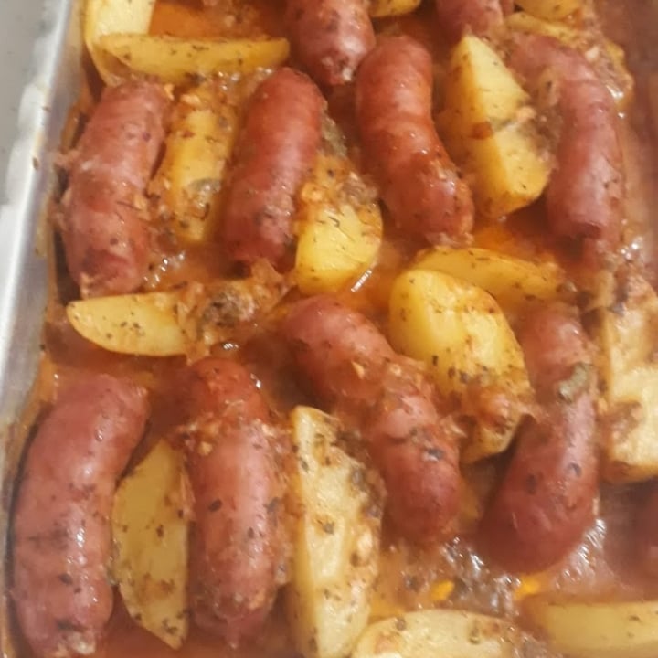 Photo of the Oven baked sausage with mayonnaise – recipe of Oven baked sausage with mayonnaise on DeliRec