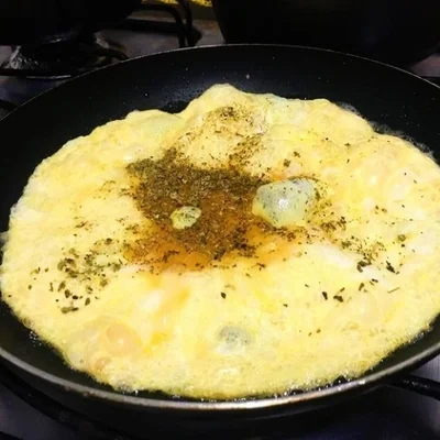 Recipe of omelet with oregano on the DeliRec recipe website