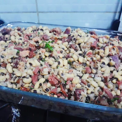 Recipe of Black-eyed Bean Salad with Beef on the DeliRec recipe website