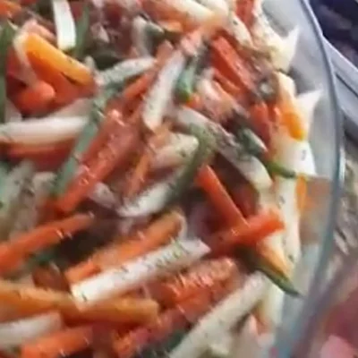 Recipe of boiled carrot salad on the DeliRec recipe website