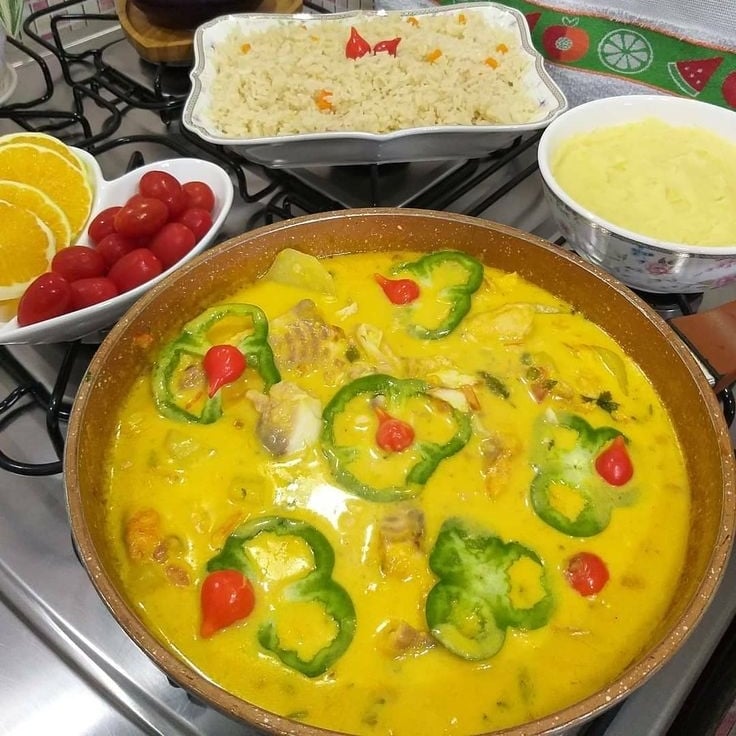 Photo of the Fish in coconut sauce – recipe of Fish in coconut sauce on DeliRec