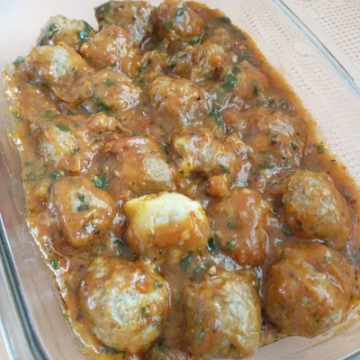 Recipe of Meatballs In Sauce on the DeliRec recipe website