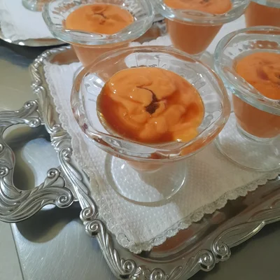 Recipe of Papaya Cream with Cassis on the DeliRec recipe website
