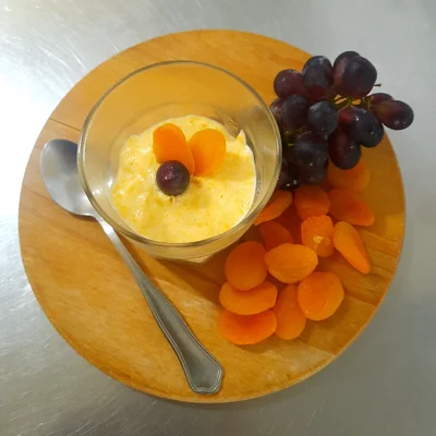 Recipe of apricot mousse on the DeliRec recipe website