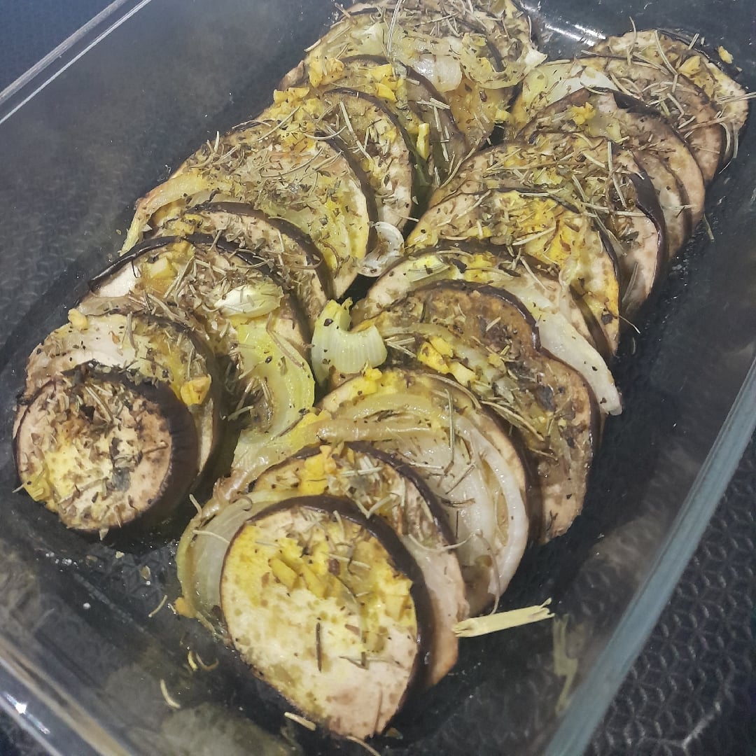 Photo of the roasted eggplant – recipe of roasted eggplant on DeliRec