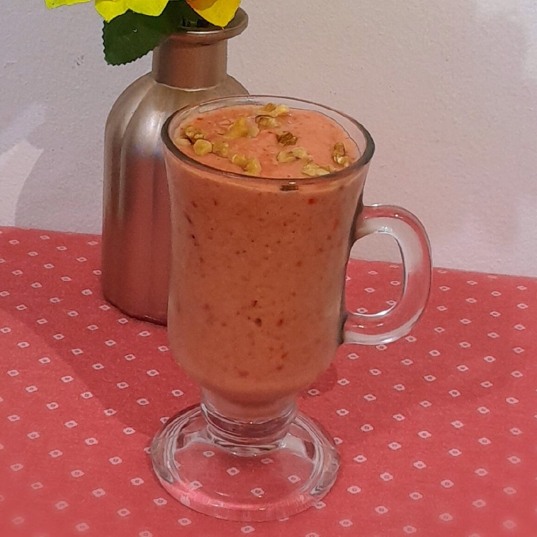 Photo of the Strawberry ice cream with banana – recipe of Strawberry ice cream with banana on DeliRec