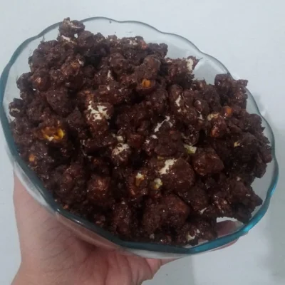 Recipe of Ovaltine popcorn on the DeliRec recipe website