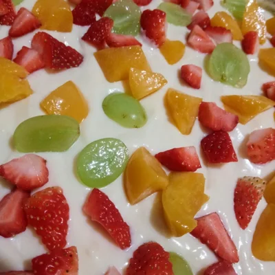 Recipe of Pastry cream filling with fruits on the DeliRec recipe website