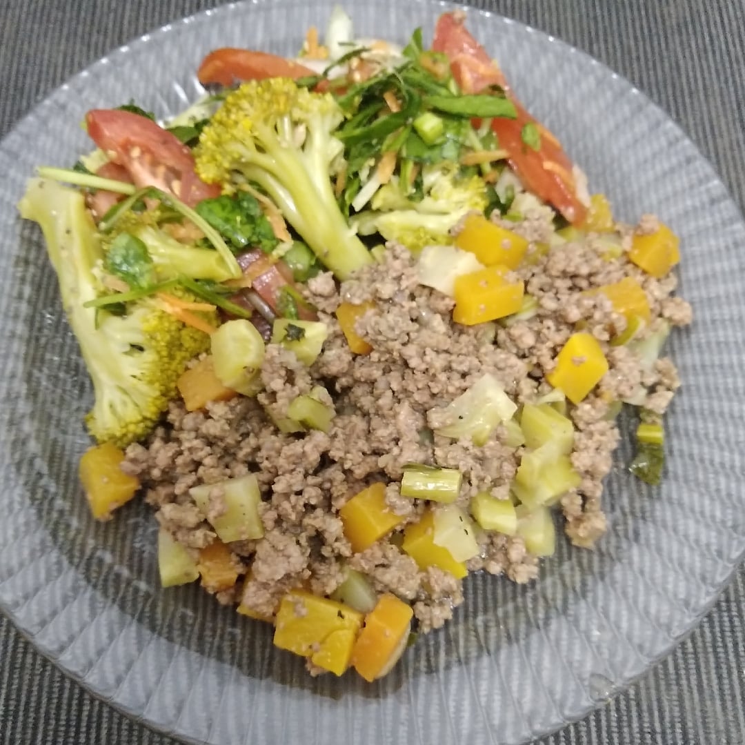 Photo of the Ground beef with pumpkin and broccoli – recipe of Ground beef with pumpkin and broccoli on DeliRec