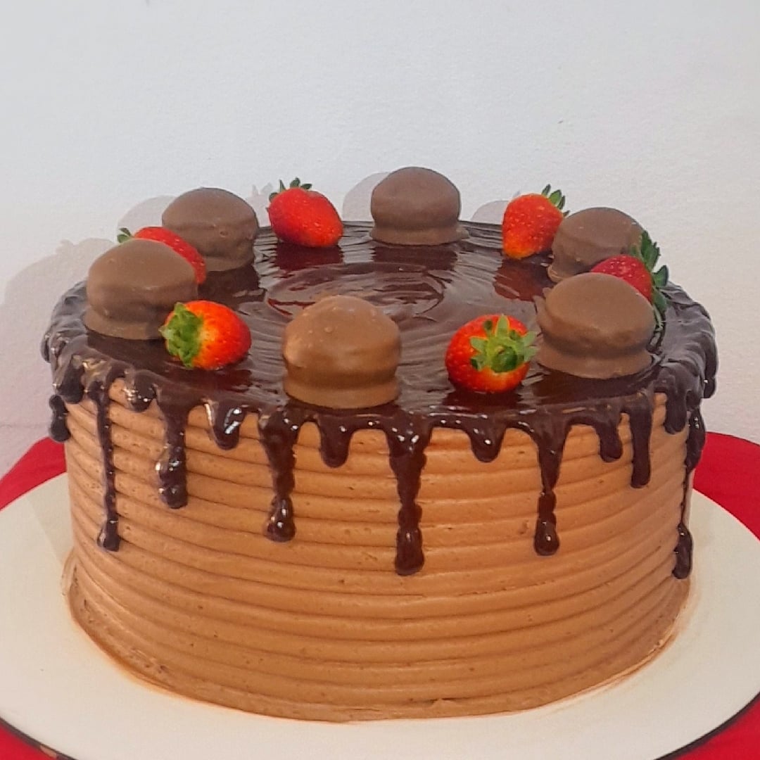 Photo of the chocolate birthday cake – recipe of chocolate birthday cake on DeliRec