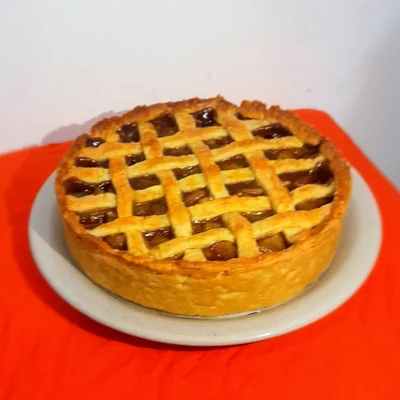 Recette de tarte aux pommes au vin sur le site de recettes DeliRec
