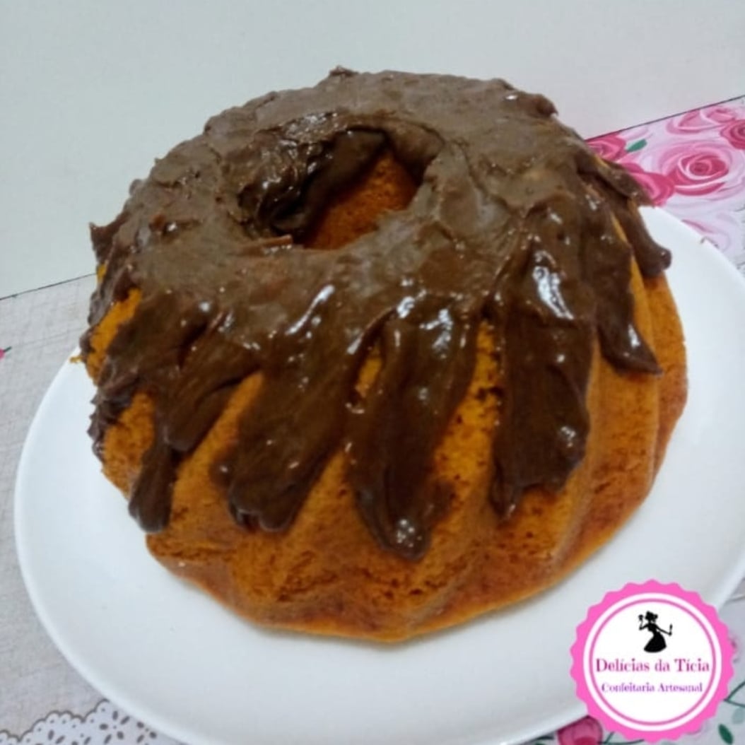 Photo of the Carrot Cake with Coffee Brigadeiro – recipe of Carrot Cake with Coffee Brigadeiro on DeliRec