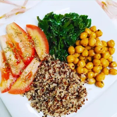 Recipe of Protein Vegan Fit Dinner Suggestion on the DeliRec recipe website