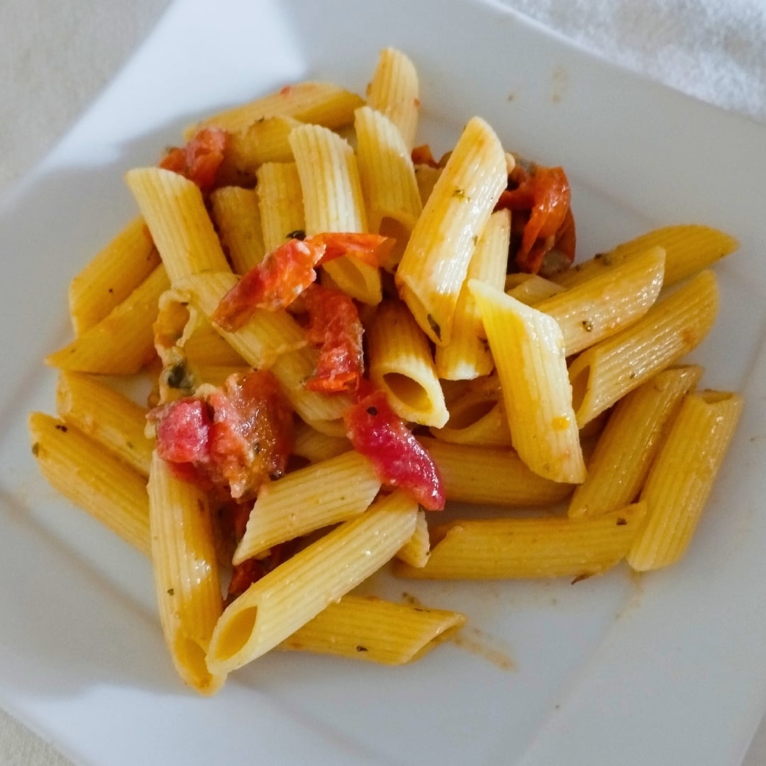 Photo of the Creamy Penne with Gorgonzola and Cherry Tomato 🇮🇹 – recipe of Creamy Penne with Gorgonzola and Cherry Tomato 🇮🇹 on DeliRec