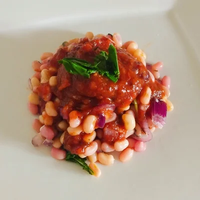 Recipe of Butter Beans with Basil Sauce 🌱 on the DeliRec recipe website