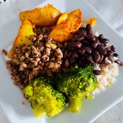Recipe of Protein Fit Lunch Suggestion 🇧🇷 on the DeliRec recipe website