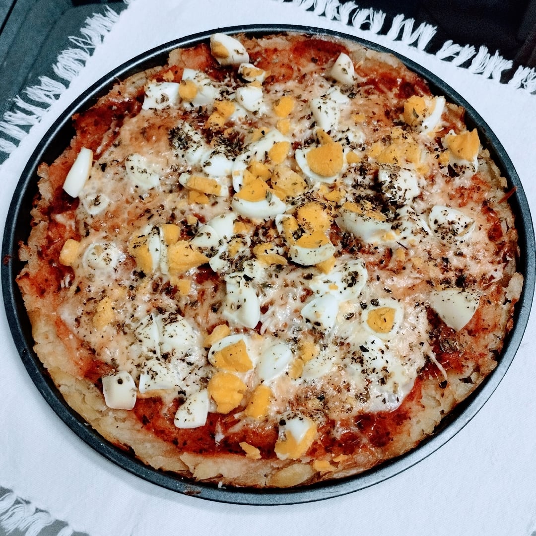Photo of the Super Easy Flourless Pizza 🍕 – recipe of Super Easy Flourless Pizza 🍕 on DeliRec