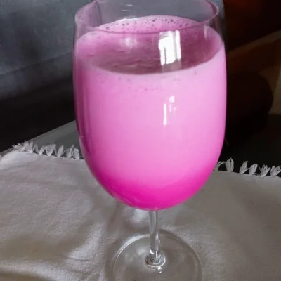 Recipe of Pitaya Refreshing Protein Shake 💜 on the DeliRec recipe website