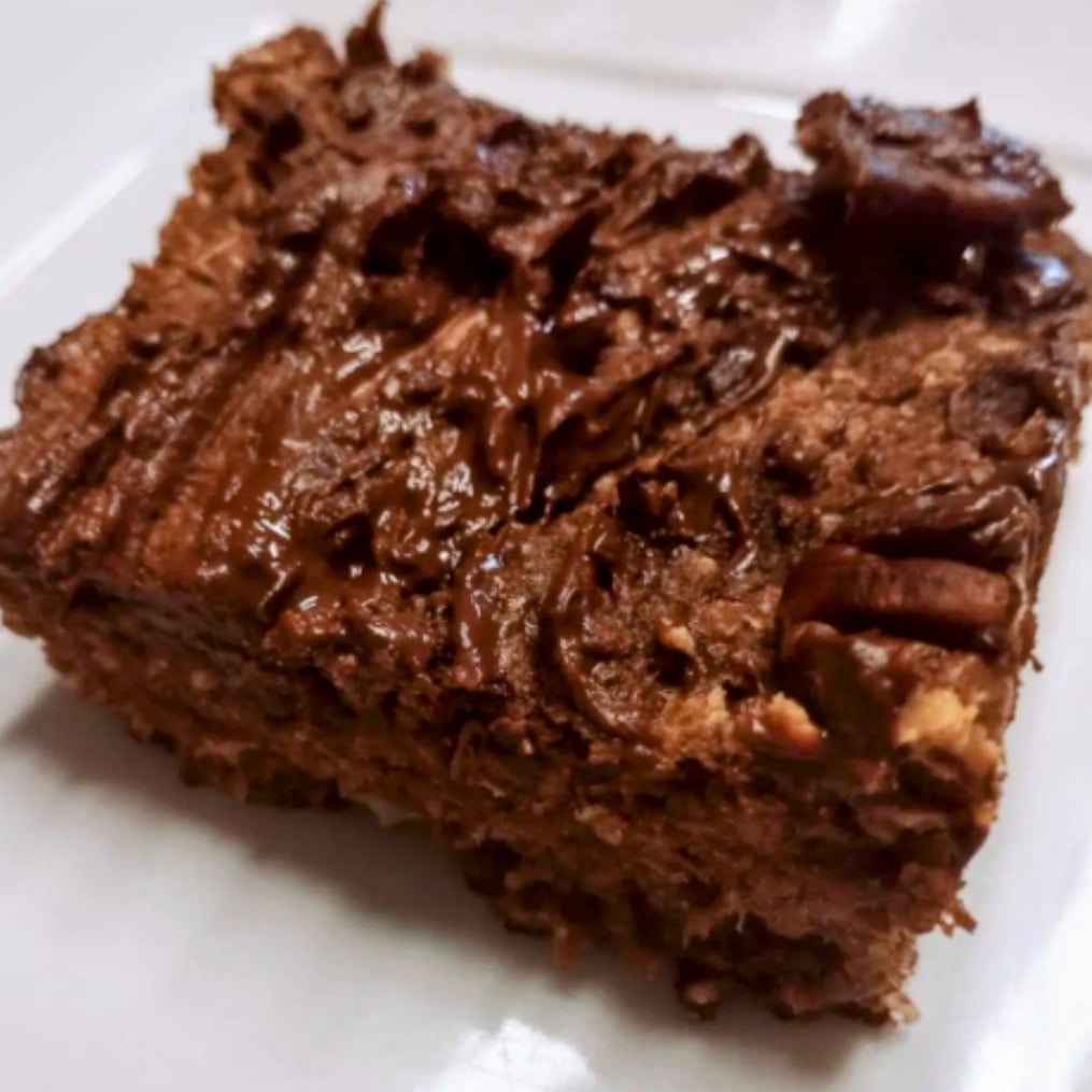 Foto da Brownie Fit com Amêndoas  - receita de Brownie Fit com Amêndoas  no DeliRec