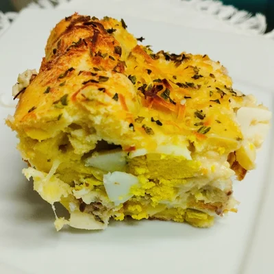Recipe of Perfect Sardine Pie on the DeliRec recipe website