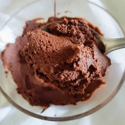 Recipe of Eggless Fit Chocolate Mousse on the DeliRec recipe website