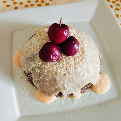 Recipe of Gluten free cupcake with Cherry 🍒🎄 on the DeliRec recipe website