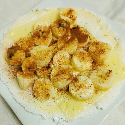 Recipe of Tapioca with cheese, banana and cinnamon 🤤🇧🇷 on the DeliRec recipe website