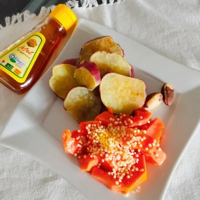 Recipe of Fitness Breakfast with Organic Honey on the DeliRec recipe website