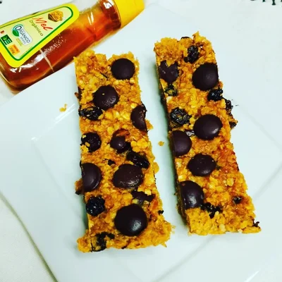 Recipe of Protein Bar with Organic Honey and Chocolate Chips on the DeliRec recipe website