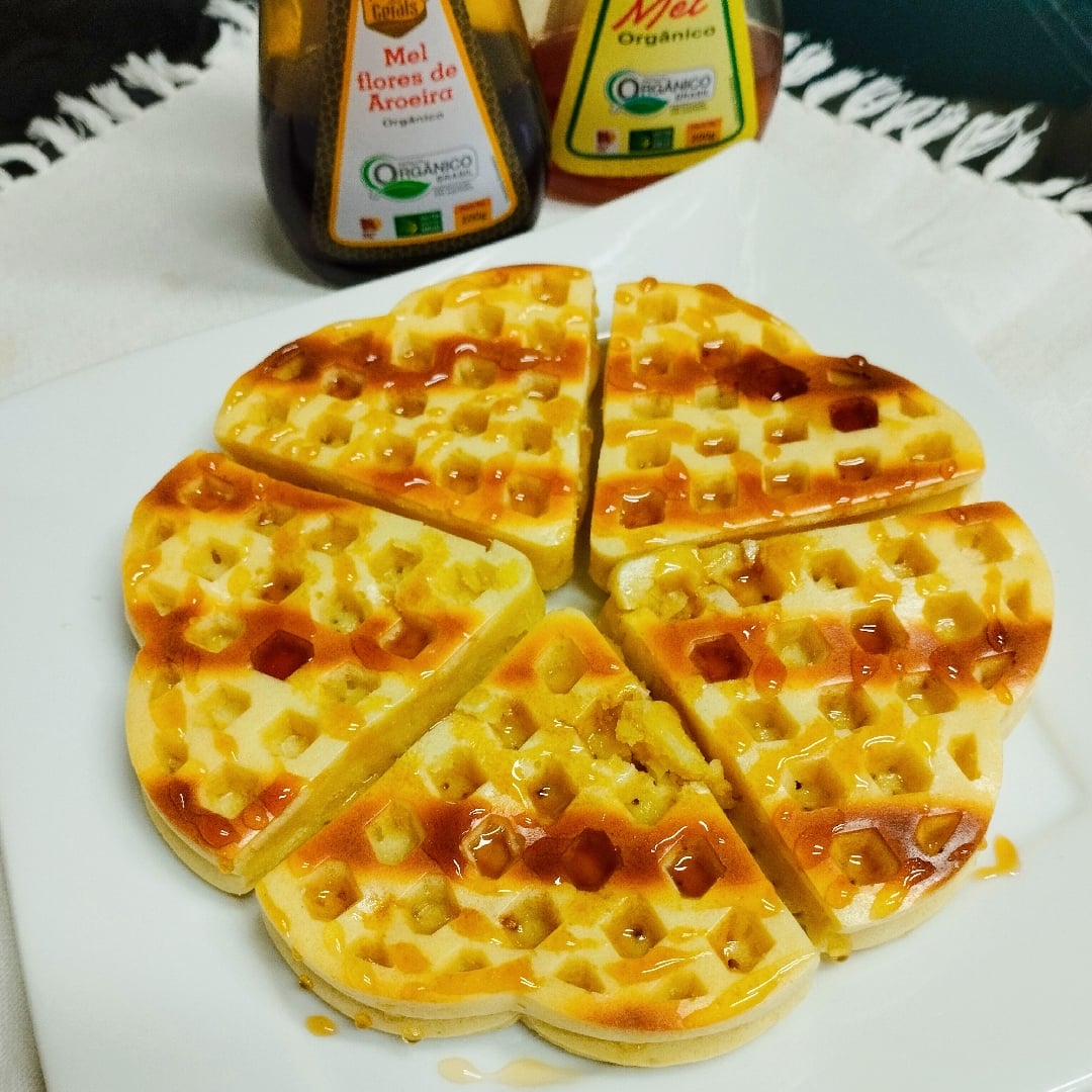 Photo of the Classic Waffle with Organic Honey – recipe of Classic Waffle with Organic Honey on DeliRec