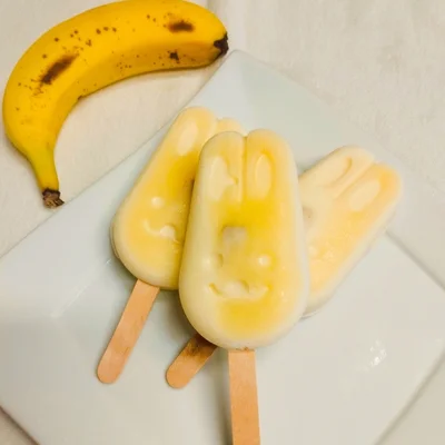 Recipe of YoPro Banana Ice Cream on the DeliRec recipe website