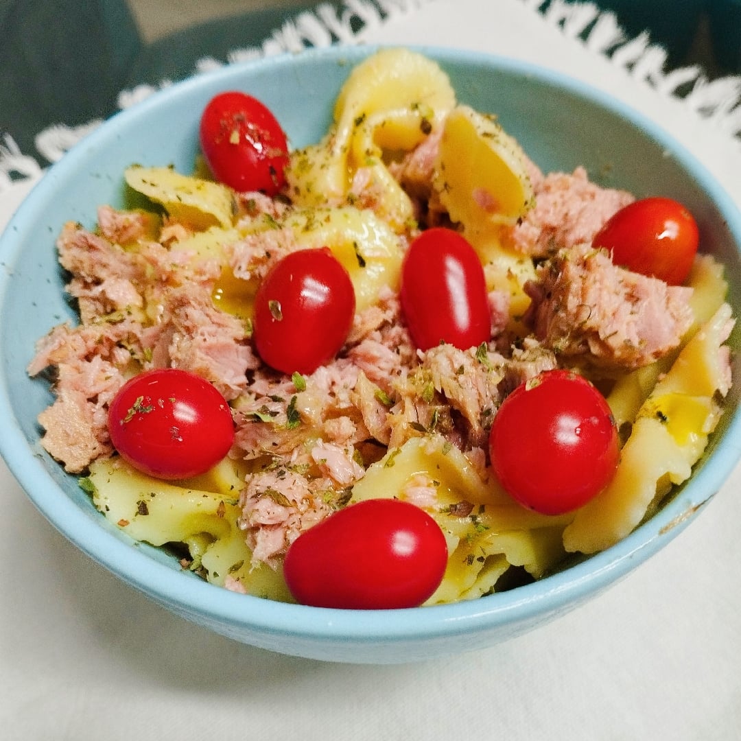 Foto da Salada de Macarrão com Atum Fit 🥗 - receita de Salada de Macarrão com Atum Fit 🥗 no DeliRec