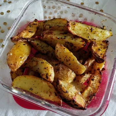 Recette de Pomme de terre croustillante Chimichurri 🎄🎅 sur le site de recettes DeliRec