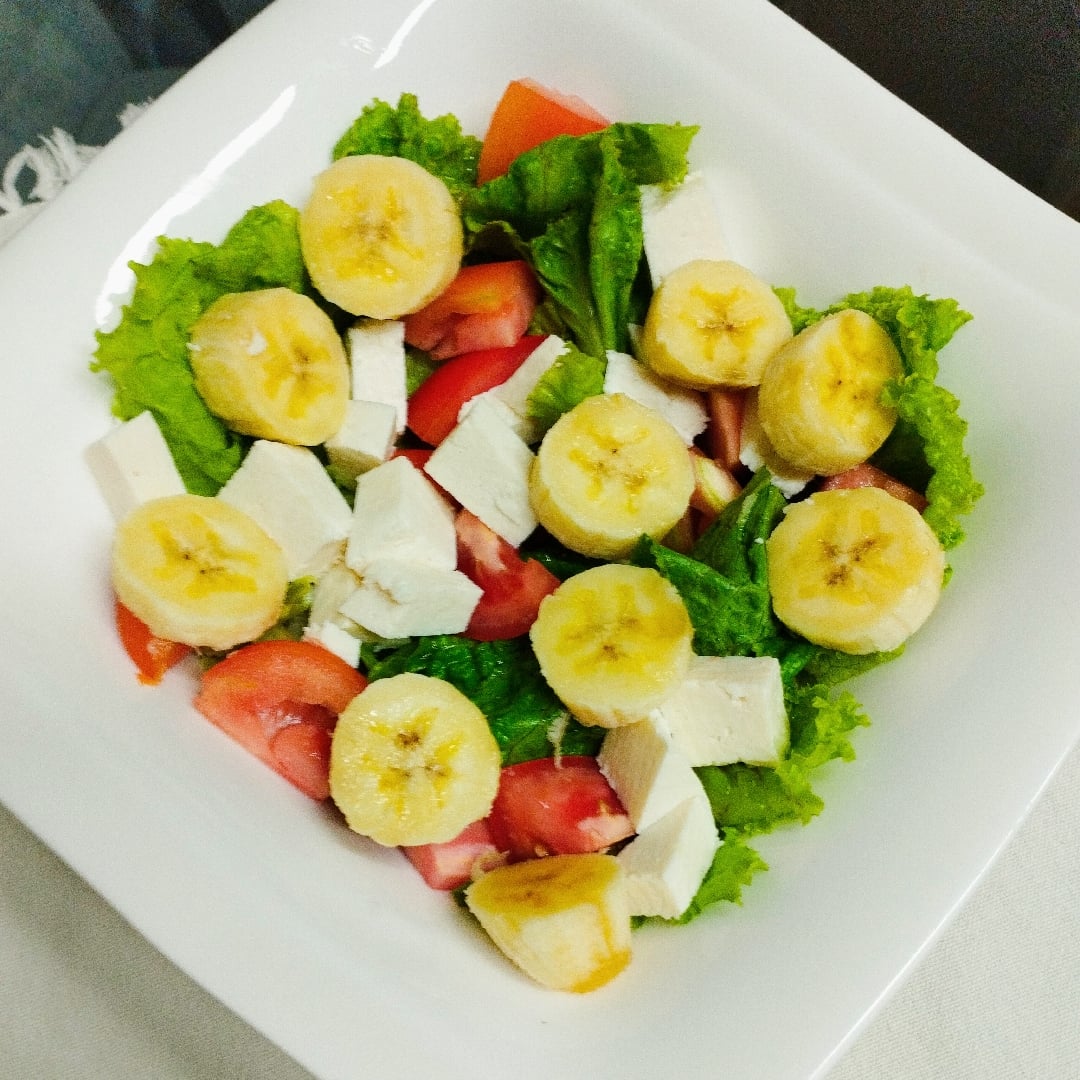 Foto da Salada Fit com Banana 🥗 - receita de Salada Fit com Banana 🥗 no DeliRec