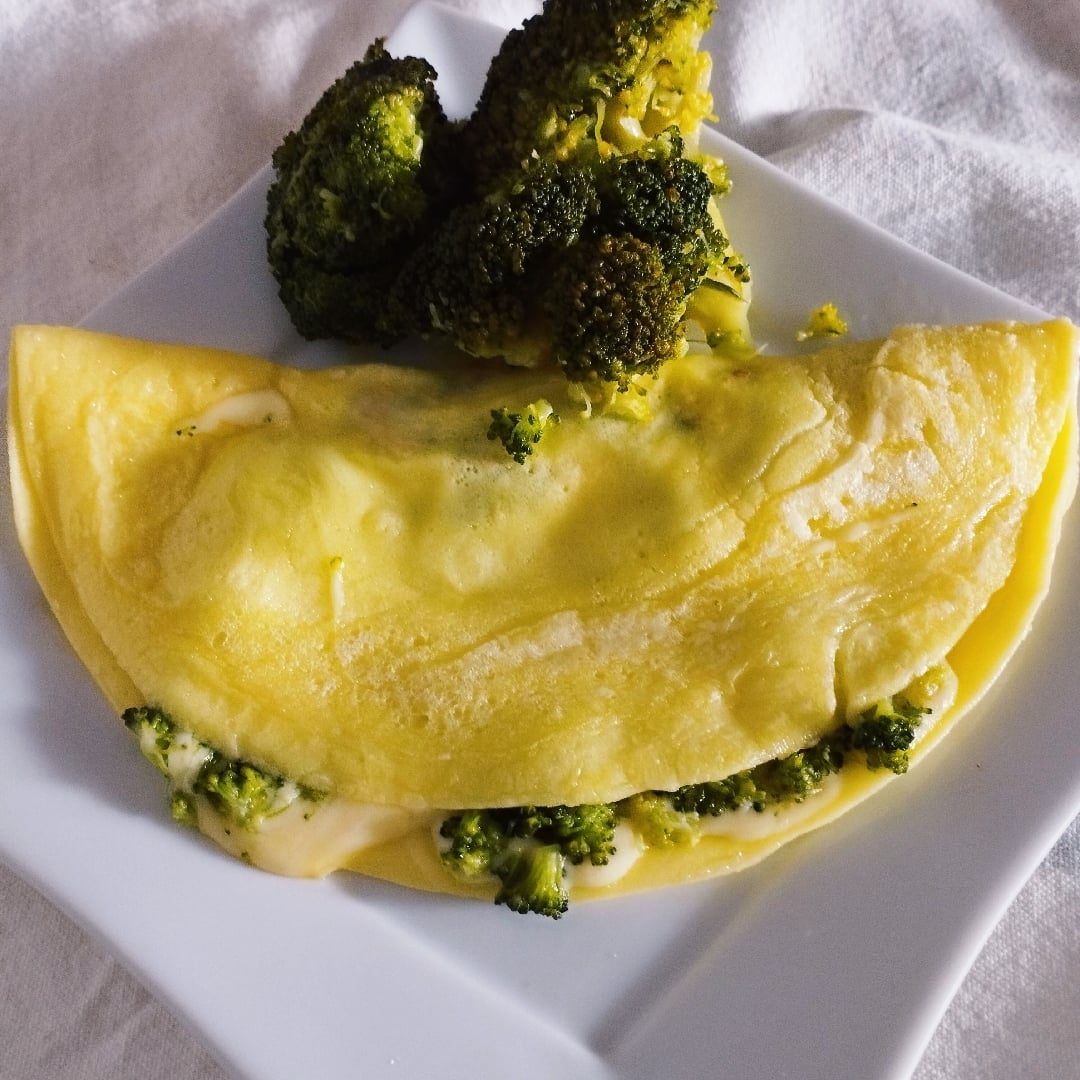Foto da Crepioca Fit com Brócolis e queijo 🇧🇷 - receita de Crepioca Fit com Brócolis e queijo 🇧🇷 no DeliRec