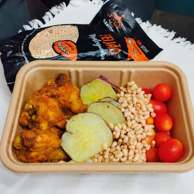 Recipe of Fitness Lunchbox with Butter Beans on the DeliRec recipe website