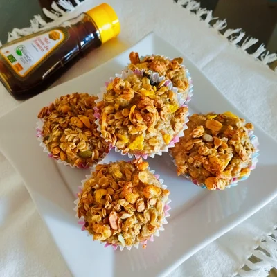 Recipe of Granola and Organic Honey Cake Flores de Aroeira on the DeliRec recipe website