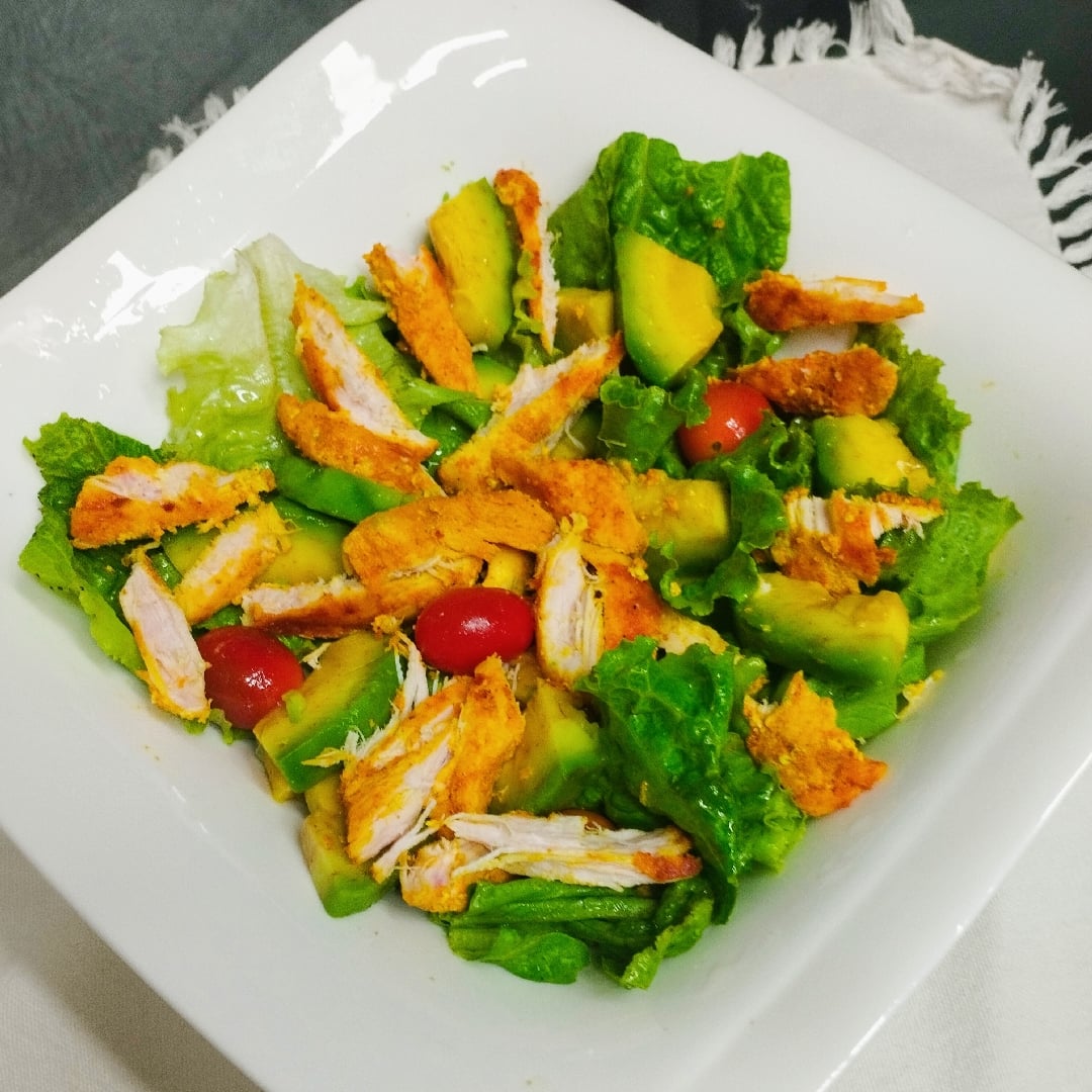 Photo of the Complete Chicken Fillet Salad 🥗 – recipe of Complete Chicken Fillet Salad 🥗 on DeliRec