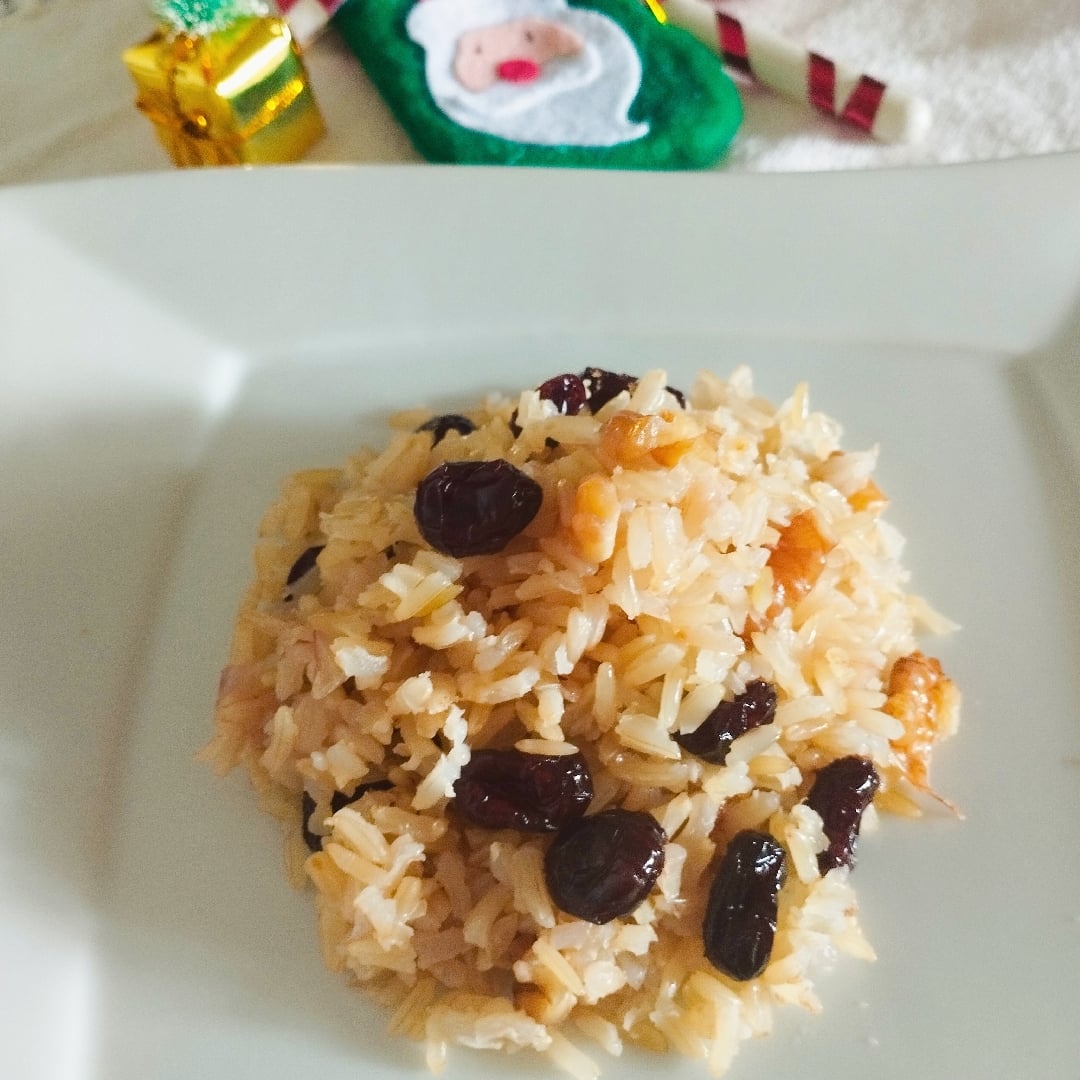 Photo of the Christmas Brown Rice with Cranberries and Nuts 🎄😋 – recipe of Christmas Brown Rice with Cranberries and Nuts 🎄😋 on DeliRec