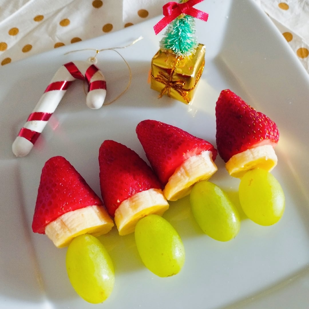 Photo of the Fruit Grinch 🎄🎅 – recipe of Fruit Grinch 🎄🎅 on DeliRec