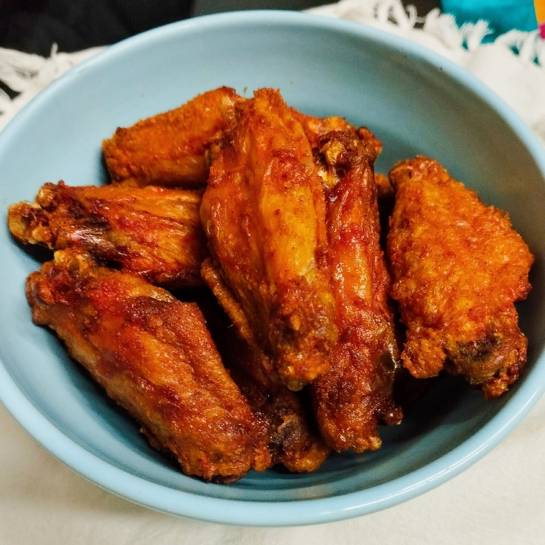 Photo of the Spicy and Crispy Fit Wing Medium 🇧🇷⚽ – recipe of Spicy and Crispy Fit Wing Medium 🇧🇷⚽ on DeliRec