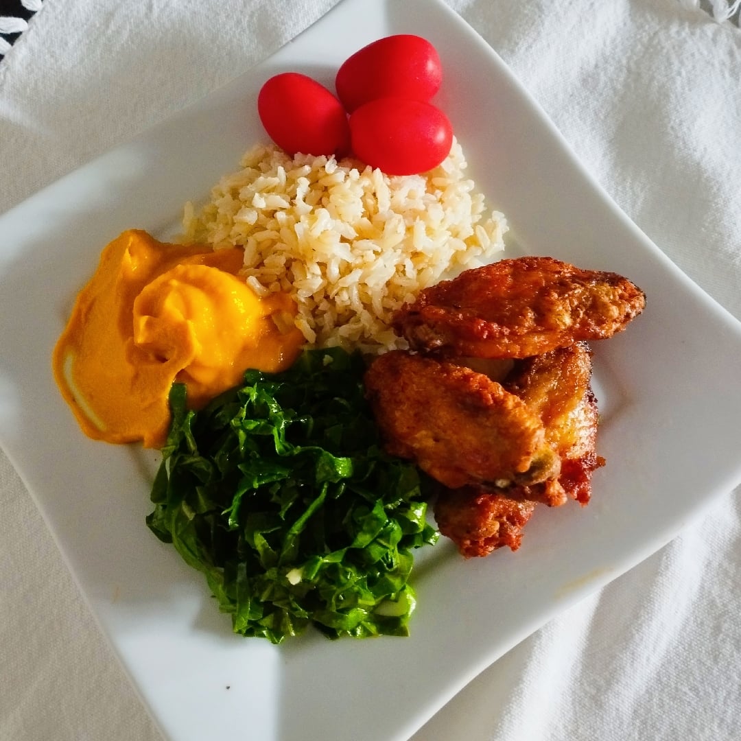 Photo of the Fitness Lunch with Pumpkin Purée – recipe of Fitness Lunch with Pumpkin Purée on DeliRec