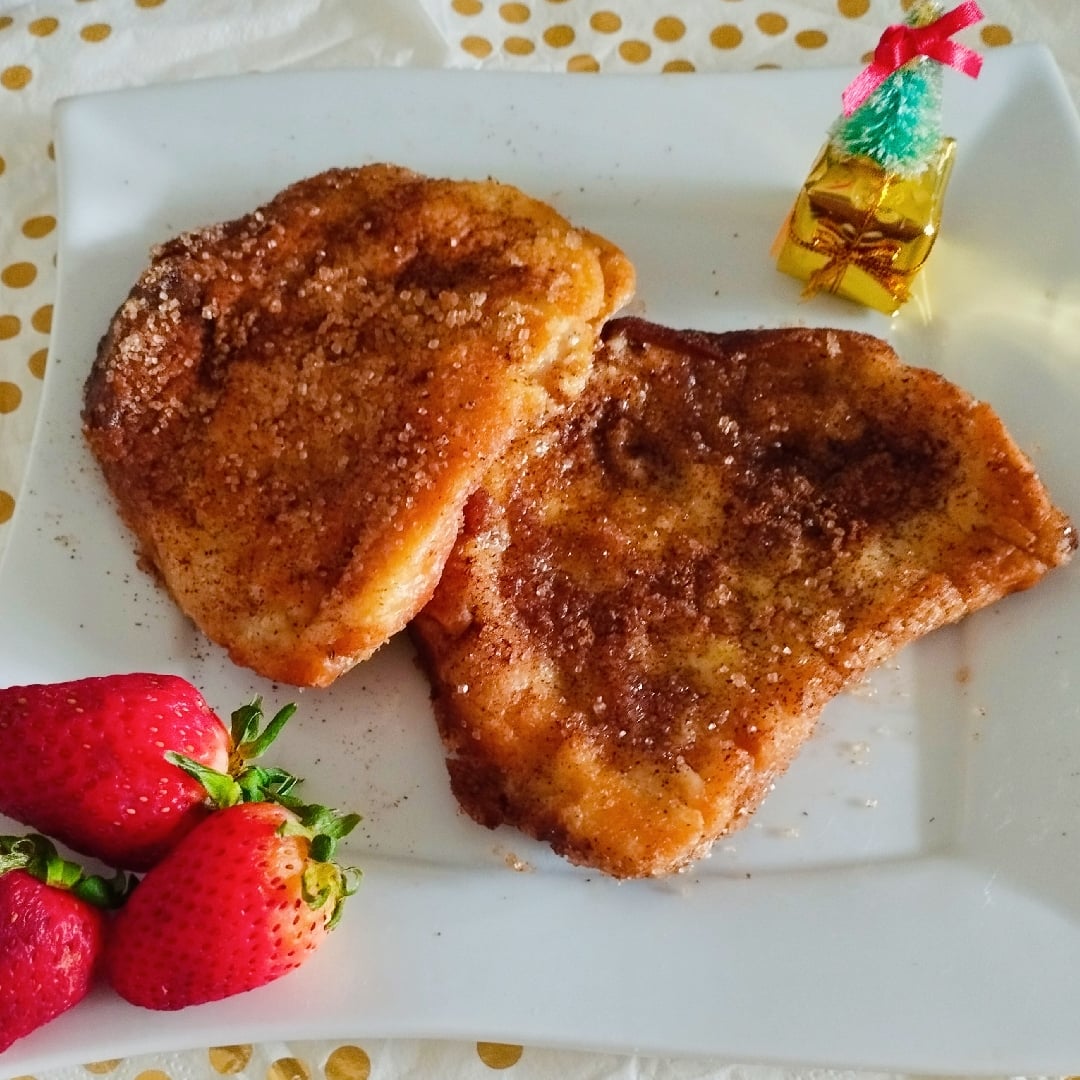 Photo of the Christmas Fit French Toast 🎄🎅 – recipe of Christmas Fit French Toast 🎄🎅 on DeliRec
